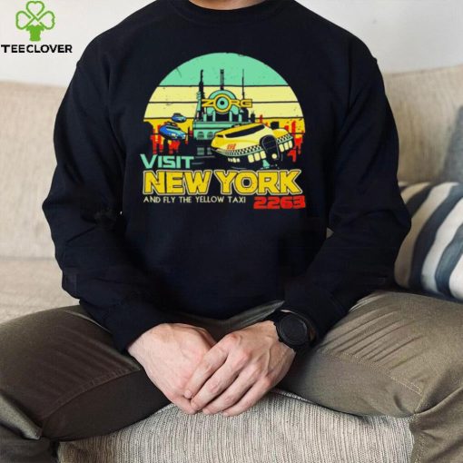 The Fifth Element visit New York and fly the yellow taxi 2263 vintage shirt