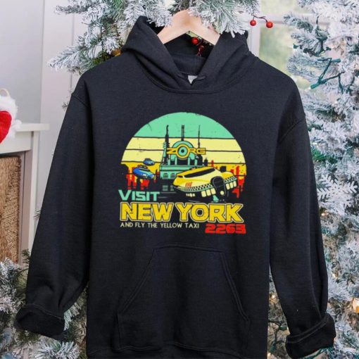 The Fifth Element visit New York and fly the yellow taxi 2263 vintage shirt