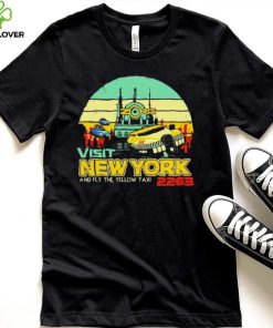 The Fifth Element visit New York and fly the yellow taxi 2263 vintage shirt