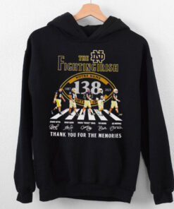 The Fighting Irish 138 years 1887 2025 thank you for the memories shirt