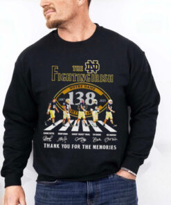The Fighting Irish 138 years 1887 2025 thank you for the memories shirt