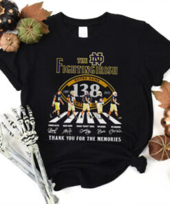 The Fighting Irish 138 years 1887 2025 thank you for the memories shirt