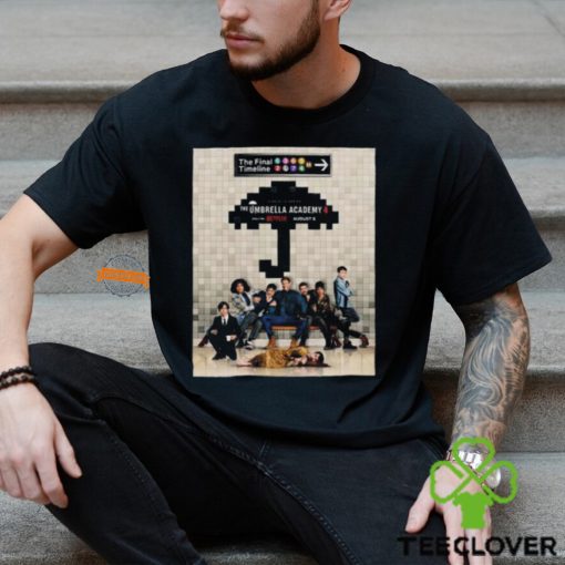 The Final Season Of The Umbrella Academy Only On Netflix August 8 Classic T Shirt