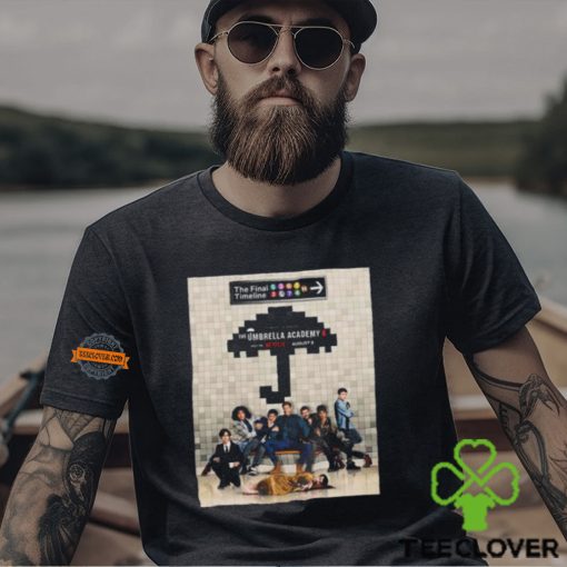The Final Season Of The Umbrella Academy Only On Netflix August 8 Classic T Shirt