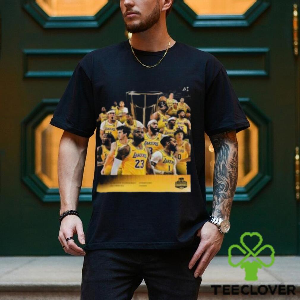 The First Ever NBA In Season Tournament Champions Are The Los Angeles Lakers Classic T Shirt The First Ever NBA In Season Tournament Champions Are The Los Angeles Lakers Classic T Shirt