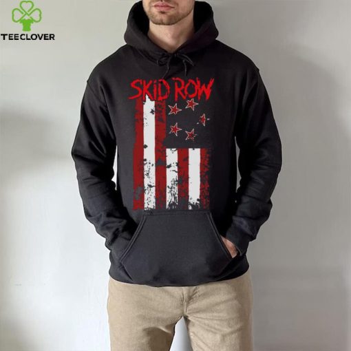 The Flag Skid Row Band Grunge Texture hoodie, sweater, longsleeve, shirt v-neck, t-shirt