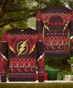 The Flash The Flashpoint Paradox Past Future For Holiday Ugly Christmas Sweater