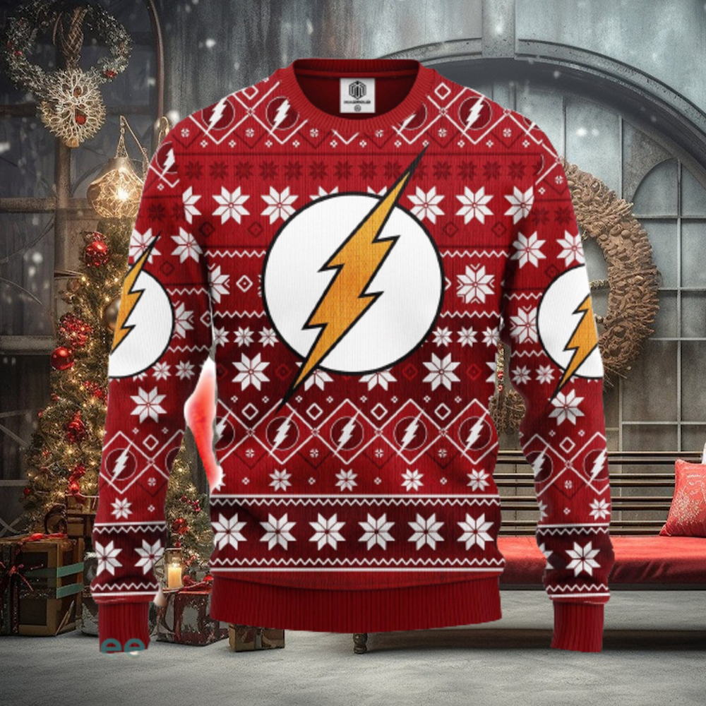 The Flash Ugly Christmas Sweater Amazing Gift Men And Women Christmas Gift The Flash Ugly Christmas Sweater Amazing Gift Men And Women Christmas Gift