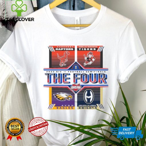 The Four 2023 OHSAA Division II Football Semifinals Shirt