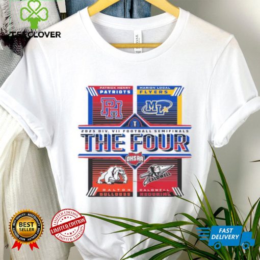 The Four 2023 OHSAA Division VII Football Semifinals Shirt