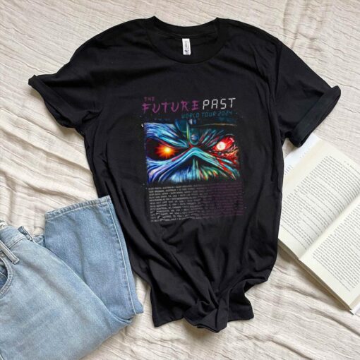 The Future Past 2024 Tour Shirt   Iron Maiden
