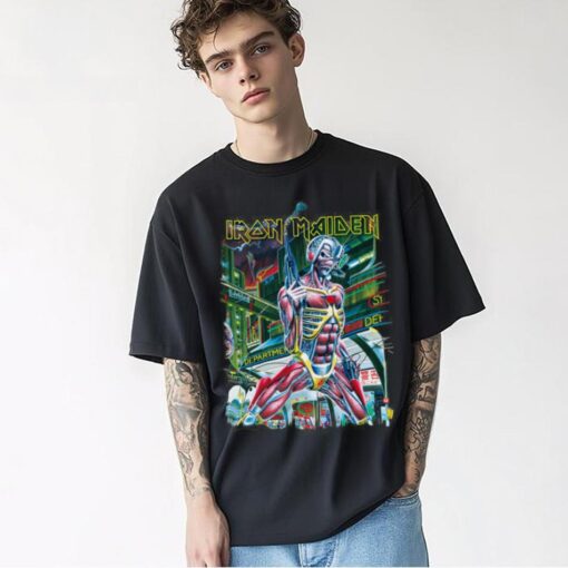 The Future Past 2024 Tour Somewhere on Tour Shirt   Iron Maiden