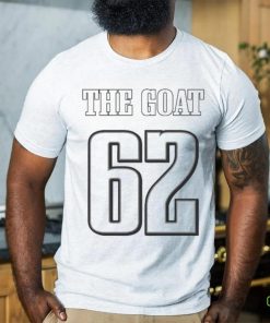 The GOAT 62 Jason Kelce Football Player Eagles shirt