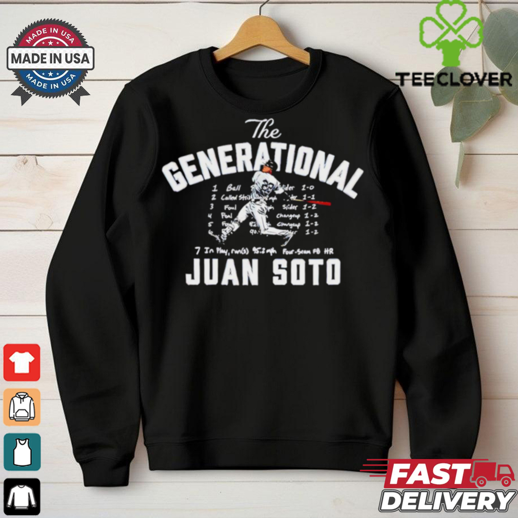 The Generational Juan Soto New York Yankees shirt The Generational Juan Soto New York Yankees shirt