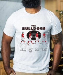 The Georgia Bulldogs players Abbey Road signatures t shirt 4 The Georgia Bulldogs players Abbey Road signatures t shirt