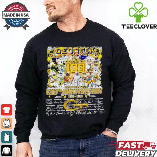The Georgia Tech 133rd Anniversary 1892 2025 signature shirt
