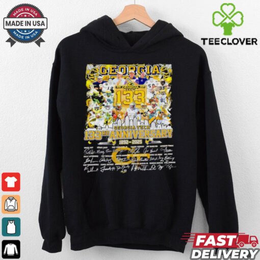 The Georgia Tech 133rd Anniversary 1892 2025 signature shirt
