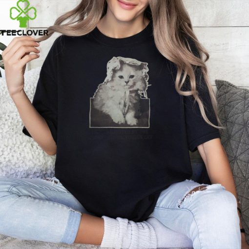 The Ghost of a Victorian Cat Shirt