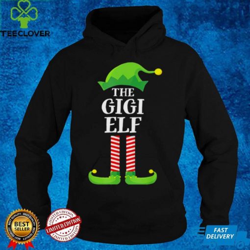 The Gigi ELF Gift For Grandma Christmas Sweater Shirt
