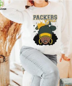 The Girl Green Bay Packers Cowboys Girl 2022 Shirt