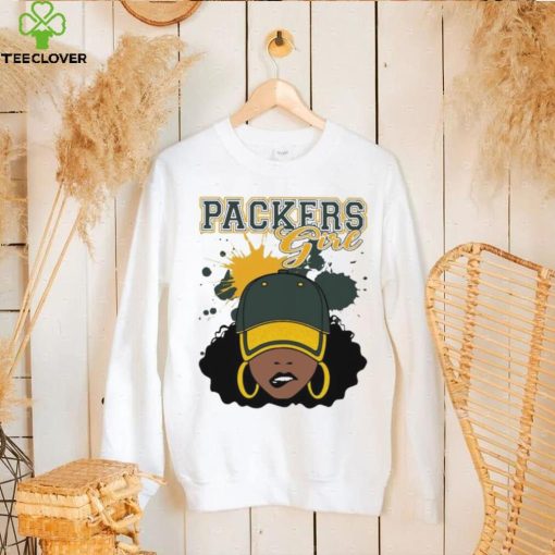 The Girl Green Bay Packers Cowboys Girl 2022 Shirt
