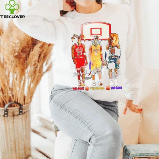 The Goat The Mamba The King Michael Jordan Kobe Bryant Lebron James Signature shirt