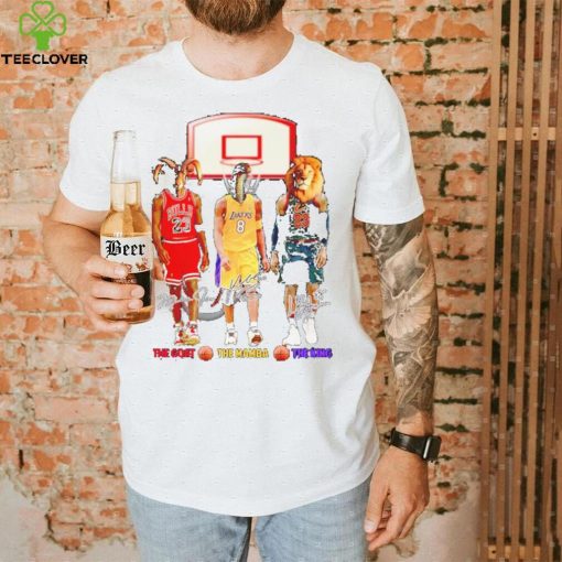 The Goat The Mamba The King Michael Jordan Kobe Bryant Lebron James Signature shirt