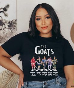 The Goats Players Hockey Abbey Road Howe Orr Gretzky Beliveau And Lemieux Signatures Shirt