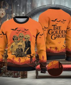 The Golden Ghouls Golden Girls Christmas 3D All Over Printed Ugly Christmas Sweater The Golden Girls Halloween