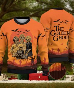 The Golden Ghouls Golden Girls Christmas 3D All Over Printed Ugly Christmas Sweater The Golden Girls Halloween