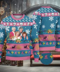 The Golden Girl Thank You For Being A Friend Unisex Woolen Best Gift Xmas Gift Ugly Christmas Sweater For Men And Women
