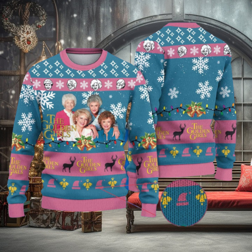 The Golden Girl Thank You For Being A Friend Unisex Woolen Best Gift Xmas Gift Ugly Christmas Sweater For Men And Women The Golden Girl Thank You For Being A Friend Unisex Woolen Best Gift Xmas Gift Ugly Christmas Sweater For Men And Women
