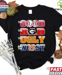 The Good Alabama Crimson Tide The Bad Georgia Bulldogs The Ugly Tennessee And The Worst Auburn Tigers Shirt