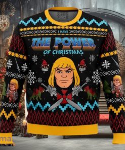 The Good Power of Christmas He Man Ugly Sweater Christmas Style Gift For Men And Women