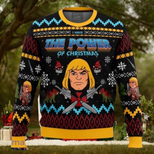 The Good Power of Christmas He Man Ugly Sweater Christmas Style Gift For Men And Women