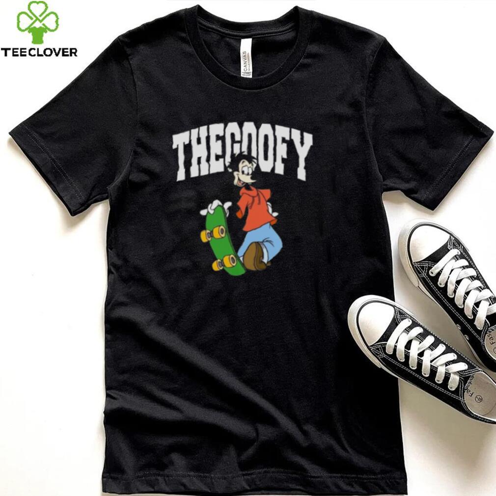 The Goofy White Logo Cartoon Disney shirt