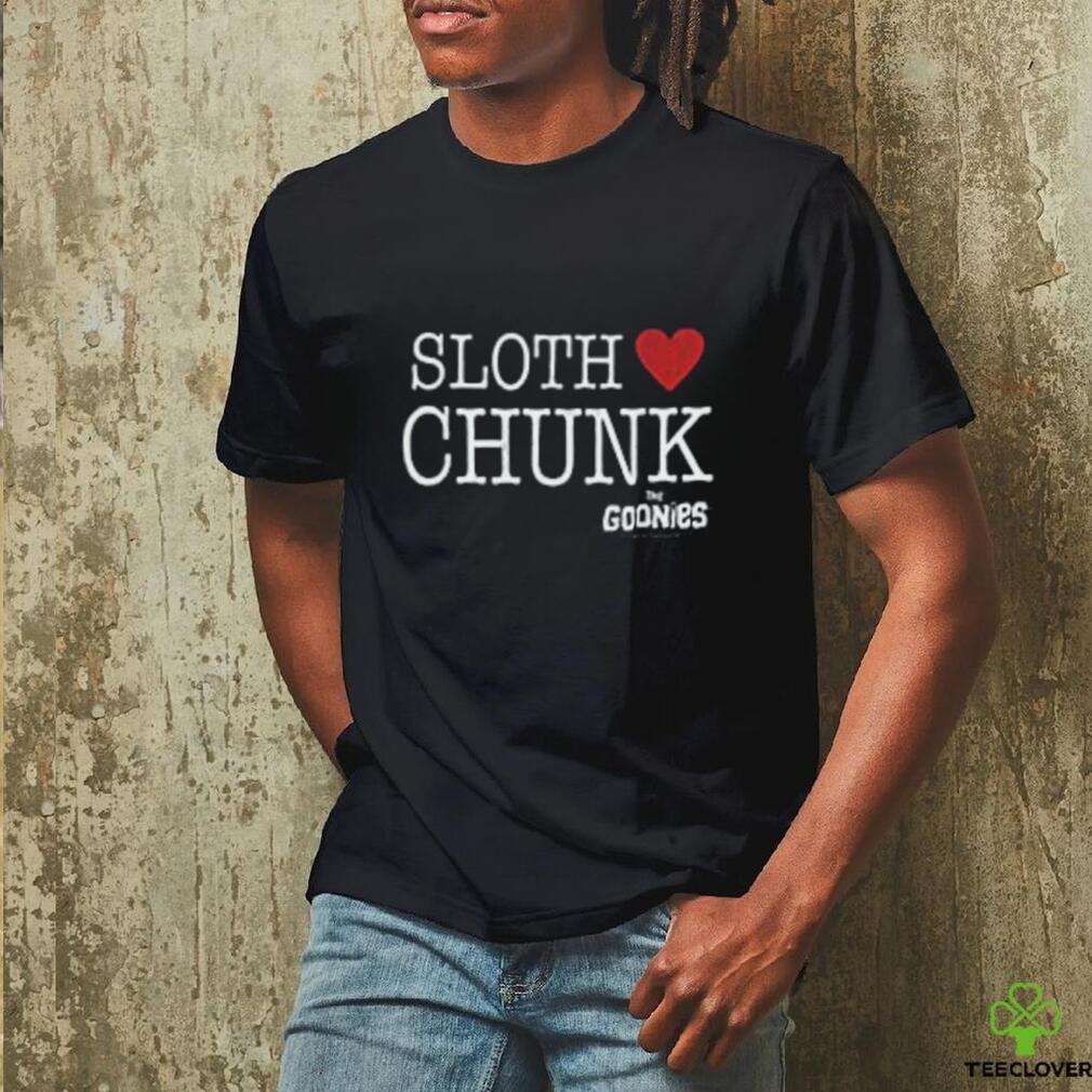 The Goonies Sloth Heart Chunk T Shirt The Goonies Sloth Heart Chunk T Shirt