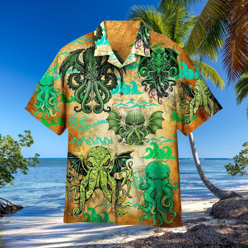 The Great Cthulhu Hawaiian Shirt For Men Women Hw9665 The Great Cthulhu Hawaiian Shirt For Men Women Hw9665