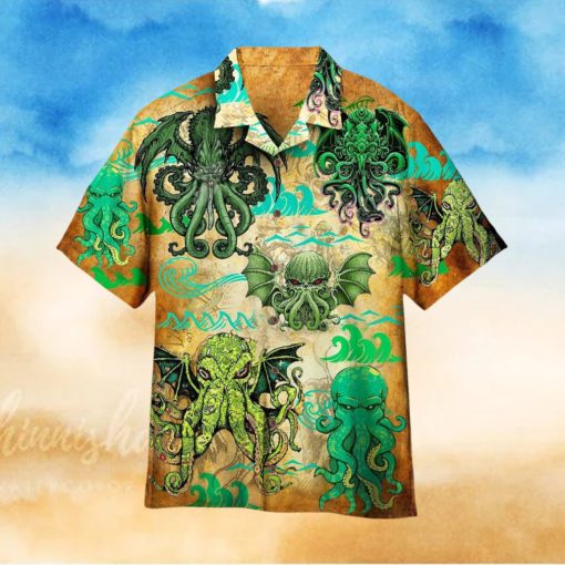 The Great Cthulhu Hawaiian Shirt For Men Women Hw9665