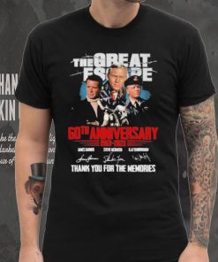 The Great Escape 60th Anniversary 1963 – 2023 Thank You For The Memories T Shirt