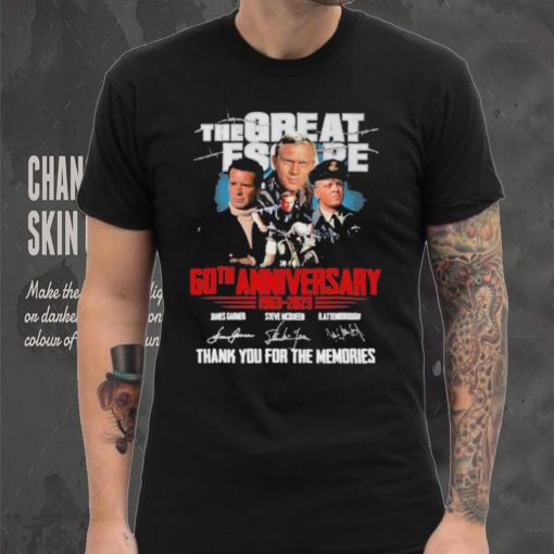 The Great Escape 60th Anniversary 1963 – 2023 Thank You For The Memories T Shirt