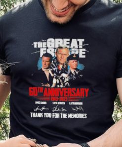 The Great Escape 60th Anniversary 1963 – 2023 Thank You For The Memories T Shirt