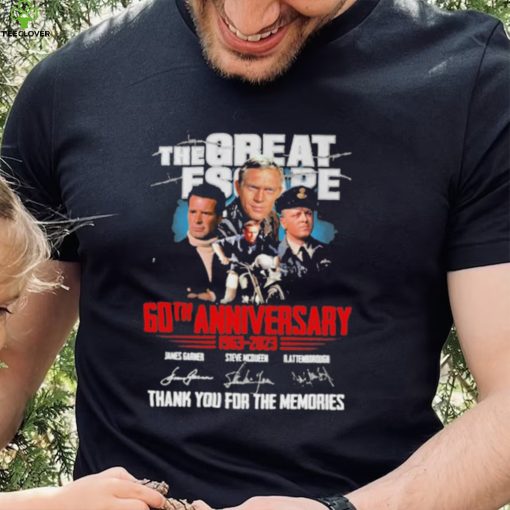 The Great Escape 60th Anniversary 1963 – 2023 Thank You For The Memories T Shirt