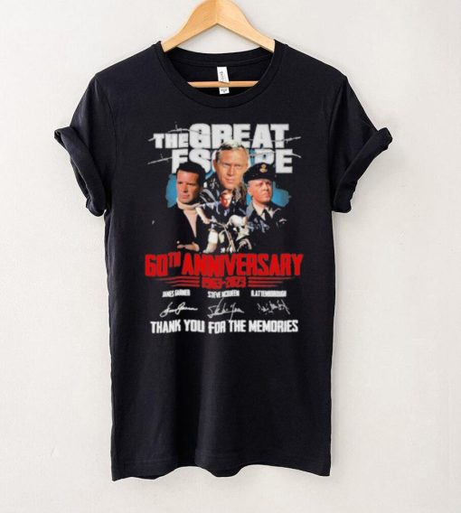 The Great Escape 60th Anniversary 1963 – 2023 Thank You For The Memories T Shirt