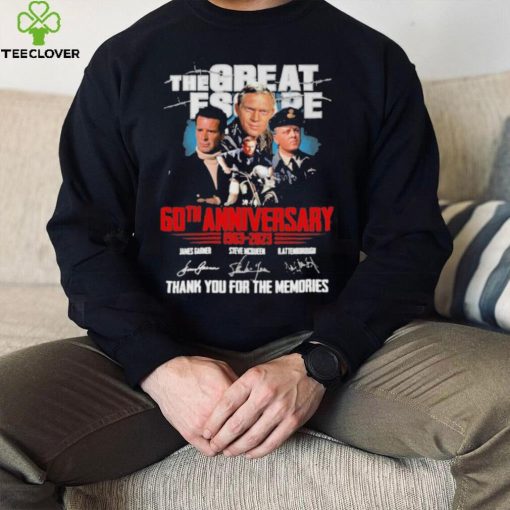 The Great Escape 60th Anniversary 1963 – 2023 Thank You For The Memories T Shirt