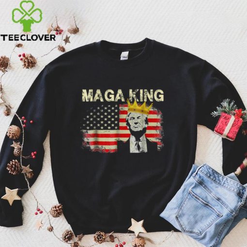 The Great Maga King Patriotic Funny Trump Ultra Maga King Shirt