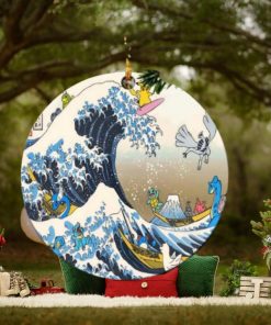 The Great Wave Japan Pokemon Fan Gifts Perfect Gift For Holiday Ornament