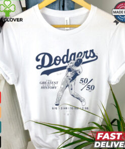 The Greatest Game In History Shohei Ohtani Los Angeles Dodgers 6 for 6 T Shirt