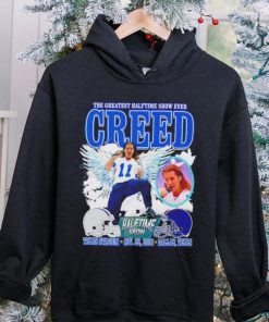 The Greatest Halftime show ever Creed Halftime show Texas Stadium Nov 22 2001 Dallas Texas graphic shirt