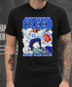 The Greatest Halftime show ever Creed Halftime show Texas Stadium Nov 22 2001 Dallas Texas graphic hoodie, sweater, longsleeve, shirt v-neck, t-shirt